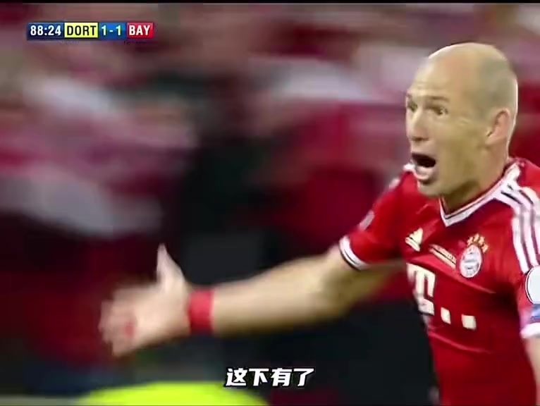 詹俊激情解說(shuō)12/13賽季歐冠決賽 羅本89分鐘絕殺多特