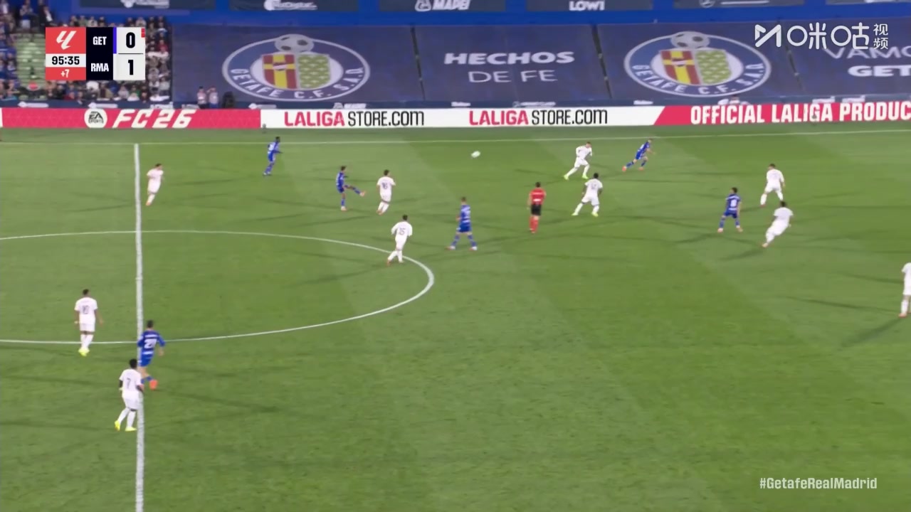 太嚇人了9人赫塔費(fèi)險(xiǎn)絕平皇馬庫(kù)爾圖瓦關(guān)鍵撲救救命