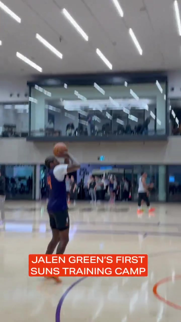 三分神準太陽官方曬視頻杰倫-格林首次參加太陽訓(xùn)練營