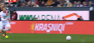 半場：奧格斯堡2-0勒沃庫森，吉安努利斯傳射，安東-卡德破門